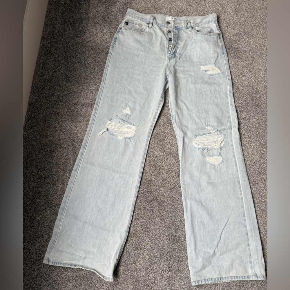 High Rise Wide Leg Jeans